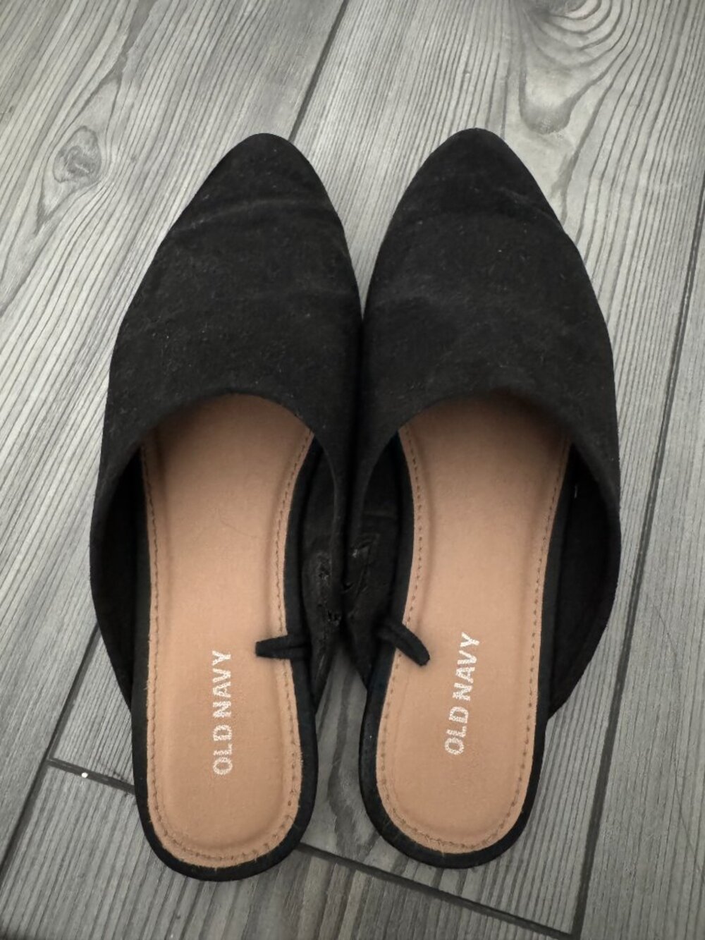 Old Navy Women's Black Mules